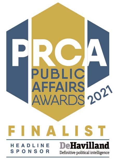 Catch up with Cancer campaign and Tendo Consulting shortlisted for PRCA Public Affairs Awards