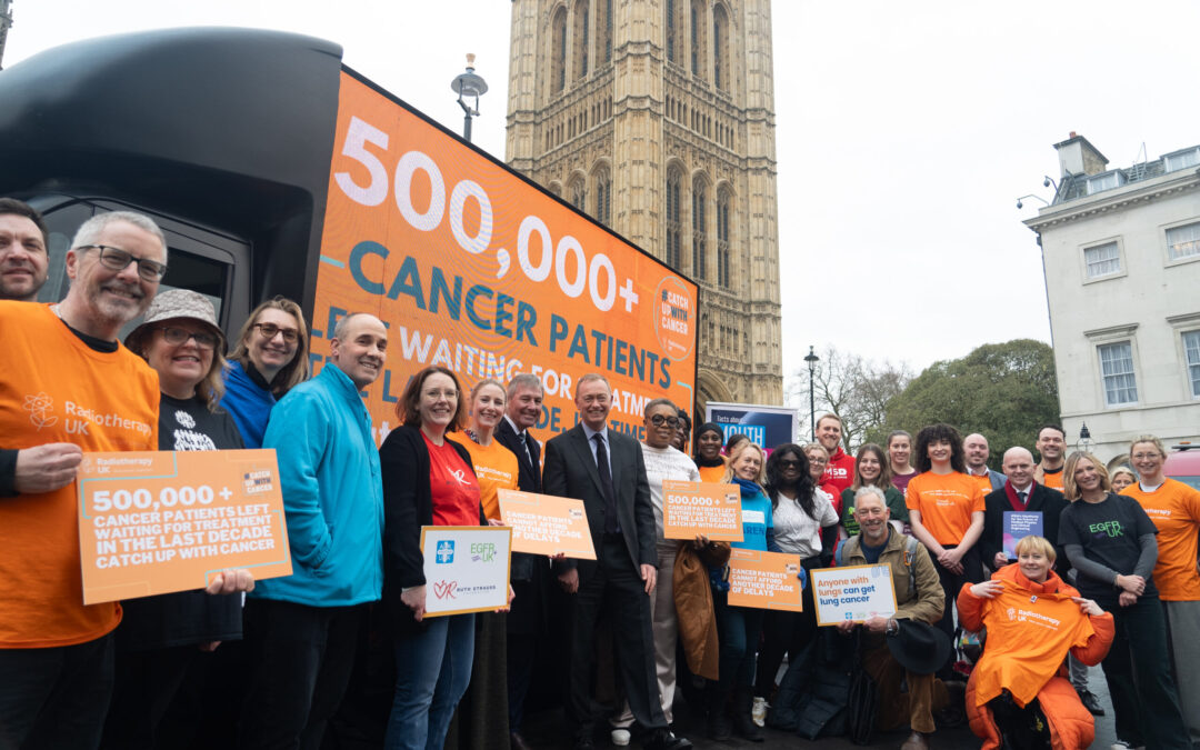 Tendo supports cancer charities to make a big impact in Parliament and the media on World Cancer Day